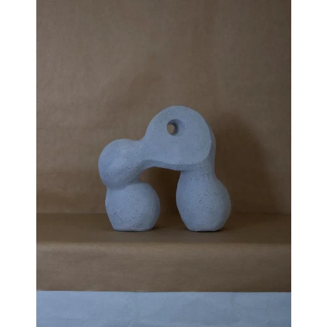 Double buddy sculpture by aoao dimensions: w 26 x d 14 x h 28 cm materials: ceramic bisque color options available upon...