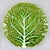 1930s Portuguese Belo Olive Green Cabbage Leaf Plates, S/8 – 1930-1950 For Sale - Image 5 of 12