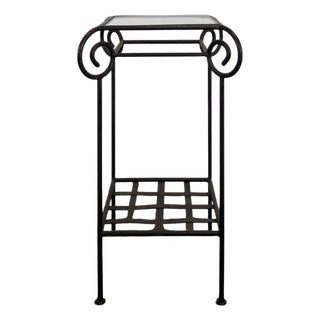 Wrought Iron Side Table For Sale