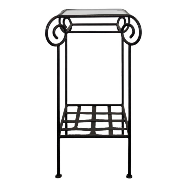 Wrought Iron Side Table For Sale