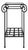 Wrought Iron Side Table For Sale