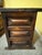 Spanish Late 20th Century Spanish Colonial Double-Sided Three Drawer Cedro Side Table For Sale - Image 3 of 4