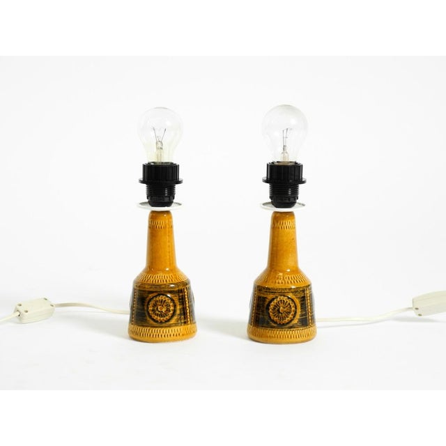 Small Ceramic Table Lamps from Cloos & Co., 1960s, Set of 2 For Sale - Image 12 of 18