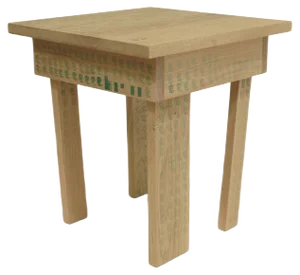 Low Flower Stamp Side Table by Tom Frencken
