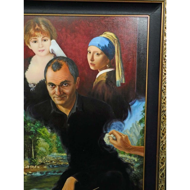 Fazly (Fazoil Ataullakhanov) "Visions of Art, Nature an Self" Original Oil For Sale - Image 4 of 14