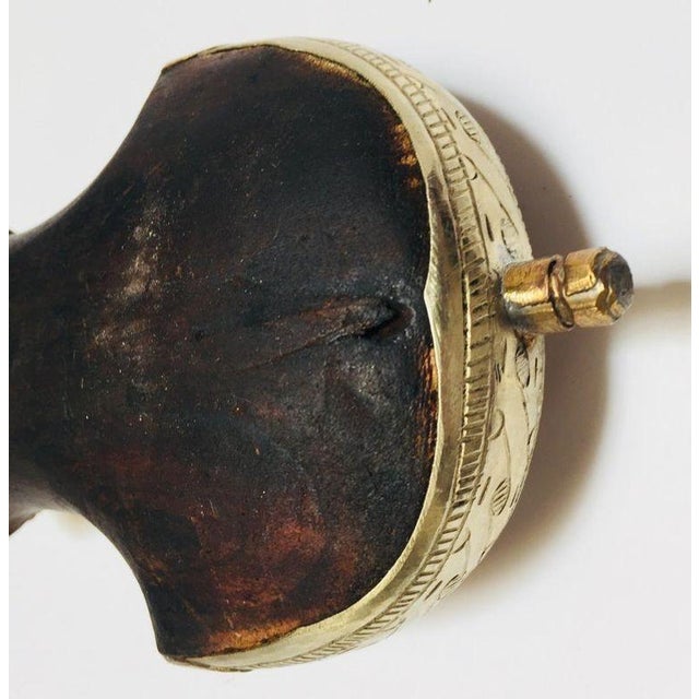 Large Moroccan Khoumaya Jambiya Dagger With Ornate Sheath, Circa 1950s For Sale - Image 15 of 18