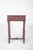 Sewing table with one drawer. Rectangular top with moulded edges and one front drawer with metal handle, drawer panel...