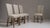 Set of Four 1950s Beige French Provençal Dining Chairs For Sale - Image 4 of 15