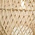 Contemporary Natural Wicker Coastal Contemporary Bawang Pendant Light Large For Sale - Image 3 of 5