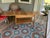 Vintage Scandinavian Mid‑Century Flip‑Top Bar Cart – Solid Oak Serving Trolley on Casters For Sale - Image 10 of 17