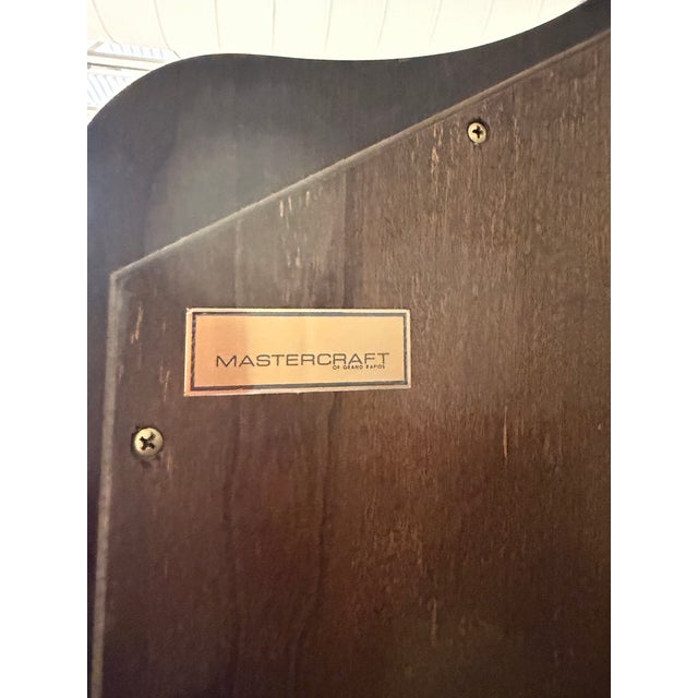 Wood 1970's Carpathian Elm Vitrines From Mastercraft, a Pair For Sale - Image 7 of 7