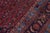 Vintage Retro Tabriz Red/Blue Wool Rug - 9'7'' X 12'6'' For Sale In New York - Image 6 of 10