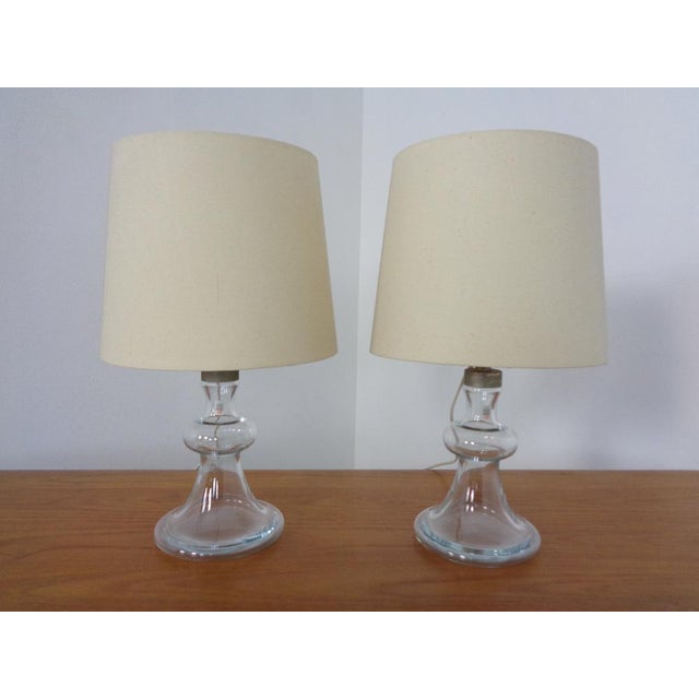 A few table lamps made of Michael Bang for Holmegaard from the 1970s. This piece has an attribution mark, I am sure that...