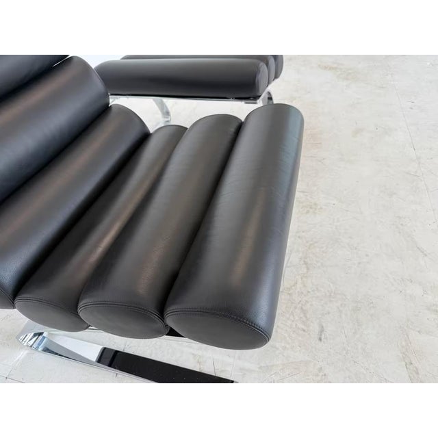 Sinus Chairs with Ottomans in Leather from Cor, Set of 4 For Sale - Image 10 of 18