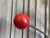 Vintage French Wall Coat Rack with Wooden Balls, 1960s For Sale - Image 6 of 14