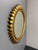 Metal Mid-Century Bohemian Hollywood Regency Spanish Gilt Metal Sun Mirror, 1950s For Sale - Image 7 of 17