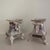 Attractive Vintage Von Schierholz Porcelain Candle Holders For Sale - Image 4 of 5