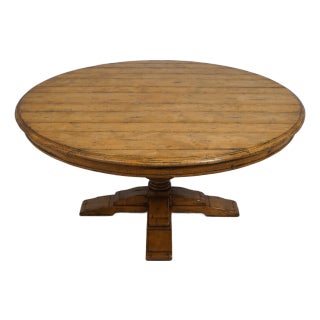 Guy Chaddock Country French Round Dining Room Table For Sale