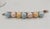 Vintage 1950s Signed Napier Pastel Charm Bracelet For Sale In Philadelphia - Image 6 of 10