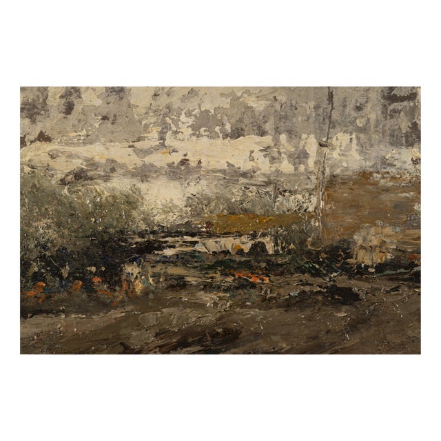 Ezelino Briante, In the Open Countryside, Oil Painting For Sale