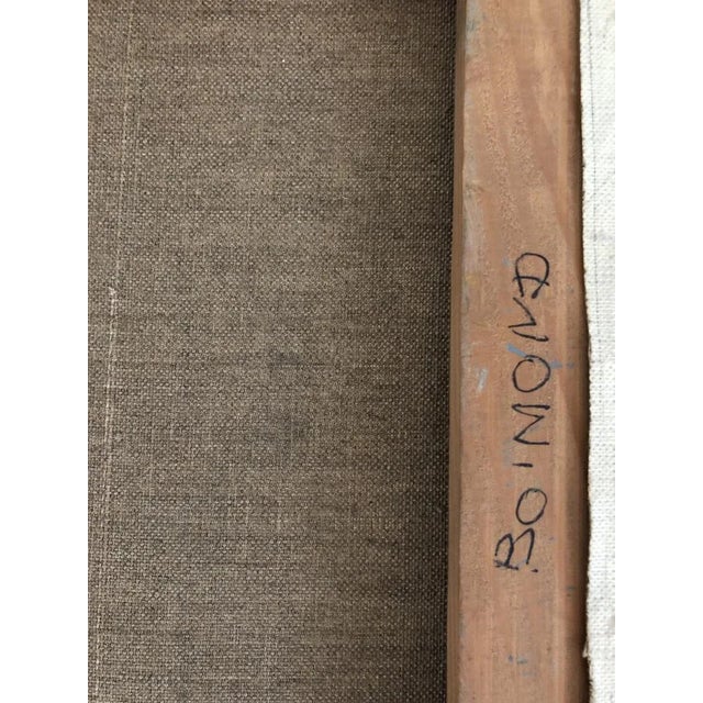 Jean-Jacques Boimond, Chemin de la Golette, Meyrin, 1963, Oil on Canvas For Sale - Image 10 of 11