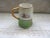 Antique La Francaise Porcelain Yellow & Green 4.5" Mug W/ Dutch Scene For Sale - Image 4 of 12