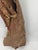 Mid 20th Century Monumental Hand-Carved Asian Dragon Coiled Around Natural Tree Trunk Sculpture With Original Polychrome Finish 40" For Sale - Image 12 of 18