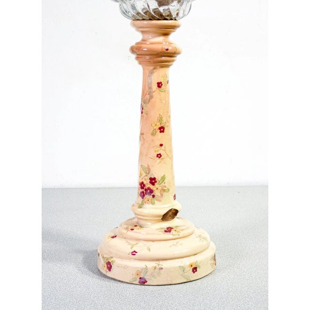 Early 20th Century Oil Lamp from P&b, 1890s For Sale - Image 5 of 8