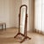 Vintage Cheval Floor Mirror With Adjustable Wood Frame For Sale - Image 10 of 14