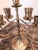 English Brass Candelabra 9 Swing Arm Candleholder For Sale - Image 3 of 7