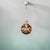 Portuguese Art Deco Globe Pendant Light by Marinha Grande, 1960s For Sale - Image 4 of 17