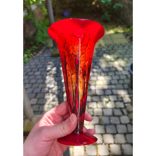 1930s Art Deco German Ikora Vase by Karl Wiedmann for WMF, 1930 For Sale - Image 5 of 6