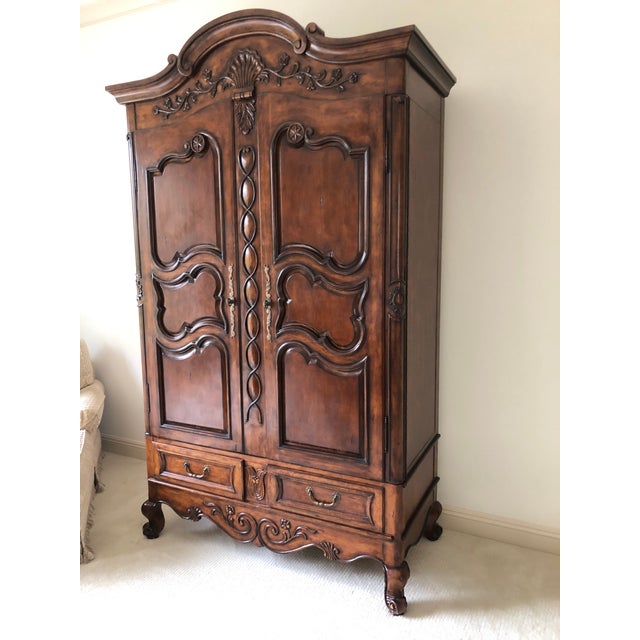 Hekman Entertainment Center Armoire Chairish
