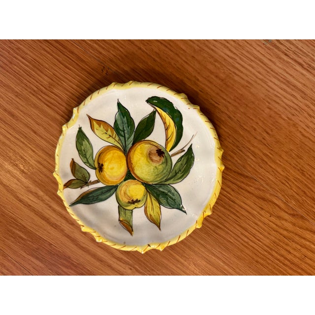Late 19th Century Hand-Painted Cantagalli Firenze Majolica Italian Plates- Set of 4 For Sale In Jacksonville, FL - Image 6 of 10