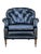 This functional 1960s English-inspired club chair beautifully captures the timeless sophistication of classic library...