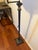 Early 20th Century Early 20th Century Traditional-Style Metal Floor Lamp With a Black/Bronze, Fluted Column Base and a Gold-Highlighted Capital. For Sale - Image 5 of 5
