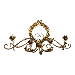 Mid 20th Century Italian Gilt Candelabra