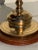 Brass 1960s Hollywood Regency Brass Floor Lamp with Shade For Sale - Image 8 of 14