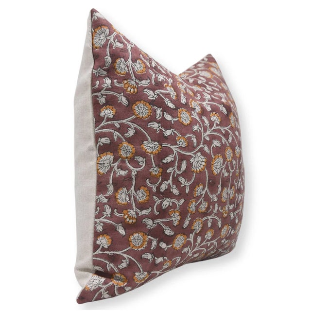 Elevate your space with the timeless charm of the Himachal Block Print Cushion Cover. Crafted from premium pure linen,...