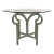 1970s Italian Organic Modern Crespi Style Pencil Bamboo Scrolling Loop Center Dining Table For Sale