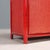 Red Vintage Bookcase in Red Bamboo and Glass, 1980s For Sale - Image 8 of 10