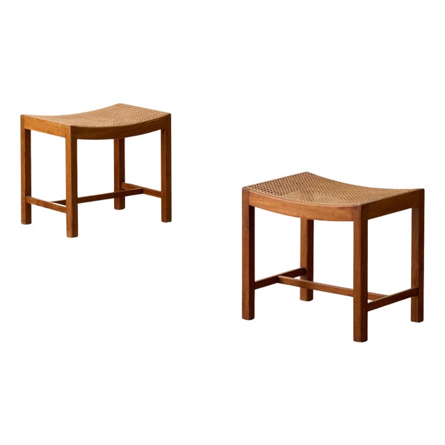Vintage Danish Stools, 1940s For Sale