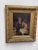 Antique Oil Painting of Grandfather With Son, Framed For Sale - Image 9 of 12