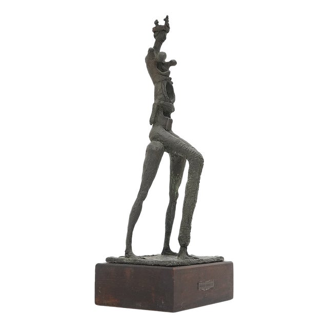 Bronze Sculpture of Queen by Aldo Greco, 1960s For Sale