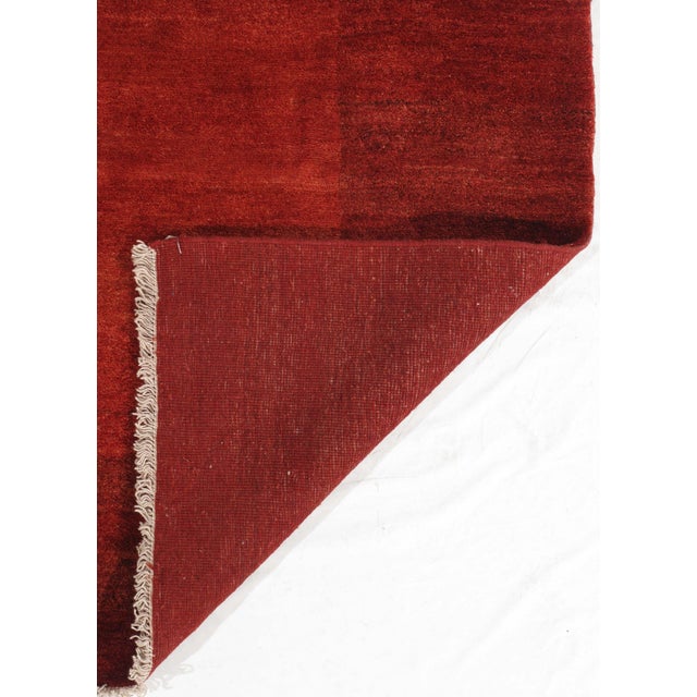 Vintage Hand-Knotted Persian Gabbeh Rug 10'0" X 12'6" For Sale In Washington DC - Image 6 of 6