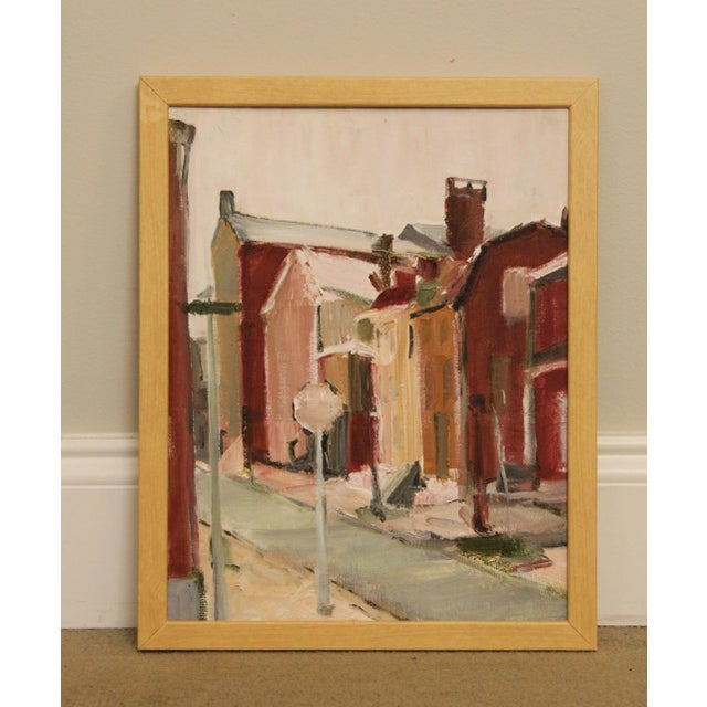 High Quality Original Oil Painting on Artist Canvas Board, Wood Frame