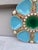 Victorian Victorian Majolica Aqua Oyster Plate by Minton, Ceramic, England, 1880 For Sale - Image 3 of 4