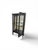 Art Nouveau Black Display Cabinet, Vienna, 1910 For Sale - Image 3 of 4