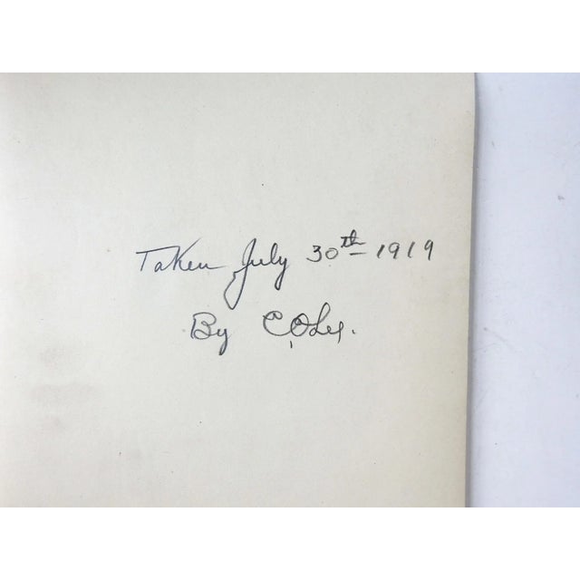 American 1919 Photograph Solitary Man by C. O. Lee San Antonio Texas For Sale - Image 3 of 4