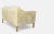 Wood Danish Modern Patinated Tan Leather Loveseat in the Style of Børge Moge For Sale - Image 7 of 18